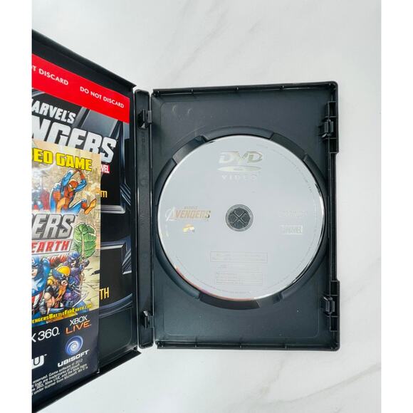 Save! 3/15 or 10/25. MARVELS AVENGERS DVD - Picture 3 of 3